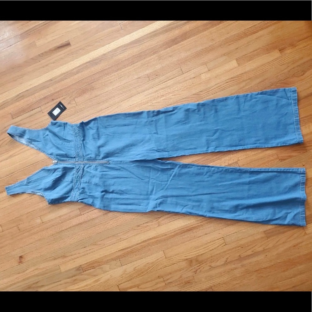 Fashion Nova  Denim Jumpsuit